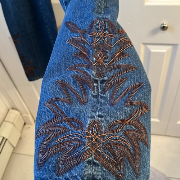 Ralph Lauren denim jeans with embroidered design - Picture 4 of 8
